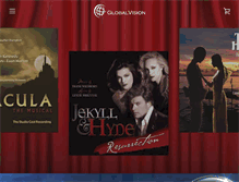 Tablet Screenshot of globalvisionrecords.com